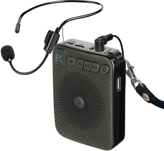 코시 가이드 휴대용 강의용 헤드 마이크 블루투스 무선 앰프 스피커 AM2184MKBT