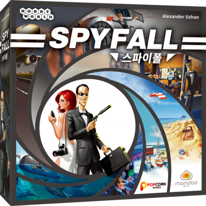팝콘게임즈 스파이폴1 추리 게임, 혼합색상, 1개