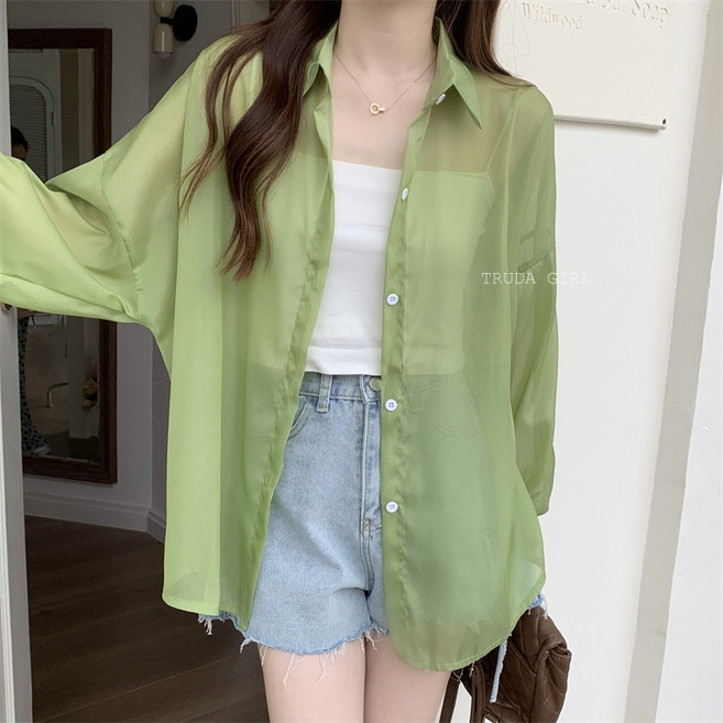 TRUDA GIRL 雪紡防曬罩衫