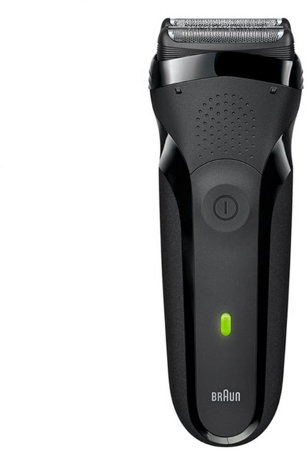 德國百靈BRAUN 三鋒系列電鬍刀(黑)300s-B, 1個, 1個裝