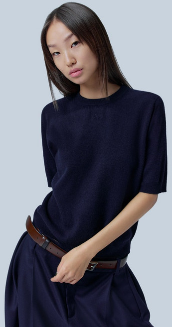 [GOBI] 고비 캐시미어 여성 반팔 니트 스웨터