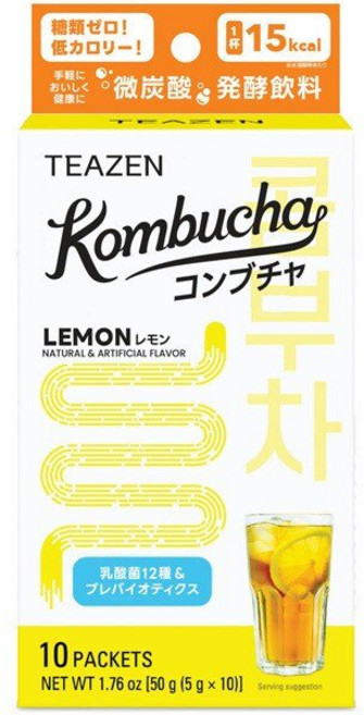 천공 TEAZEN 콤부차 레몬 10개입 142306, 1개, 5g