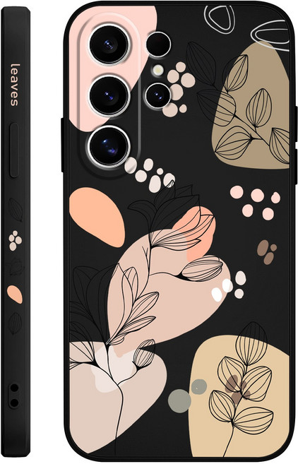 S26 시리즈 휴대폰 케이스 간결한 꽃 모양 부드러운 실리콘 보호 커버