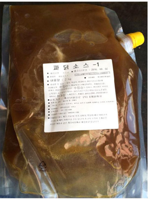 (무)(냉장)캐드파닭소스 2kg, 1개