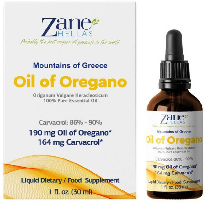Zane Hellas 그리스 오레가노 오일 원액 100% 30ml (카바크롤 86~90%) 제인 헬라스, 1개