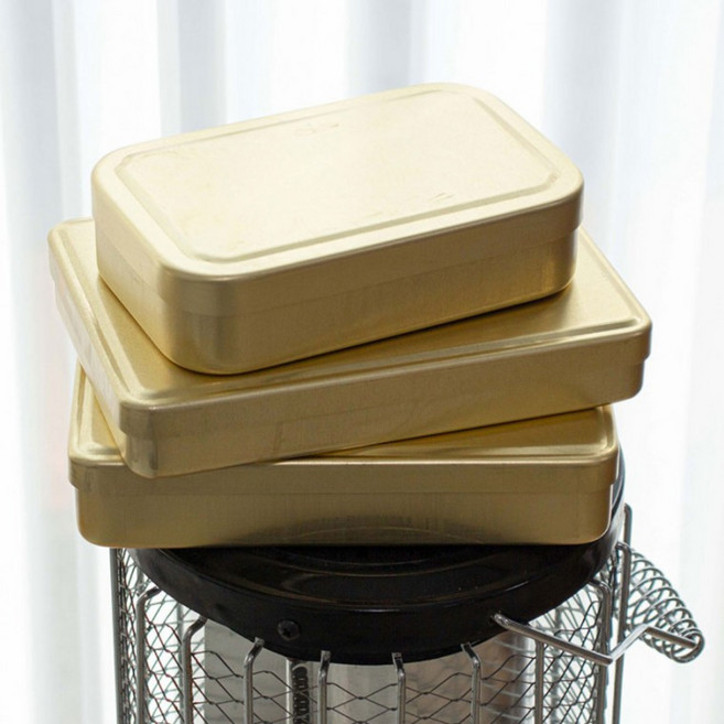 팍스홈 국산 추억의 옛날 양은도시락 3가지사이즈, 1개