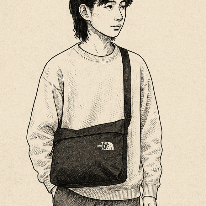 [국내정품] 노스페이스 심플 크로스백 미니백 여행 보조가방 메신저백 버라이어티팩