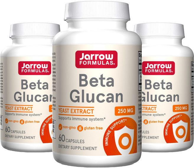Jarrow FORMULAS 賈羅公式 β-葡聚醣膠囊, 60顆, 3罐