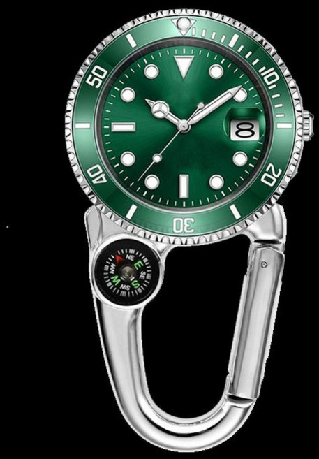 낚시 산악용 시계 군인전자 남성 등산용 솔라 훈련병 고리형 나침반