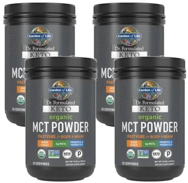 가든오브라이프 닥터 포뮬레이티드 케토 MCT 파우더 300g, 4개 - 쿠팡
