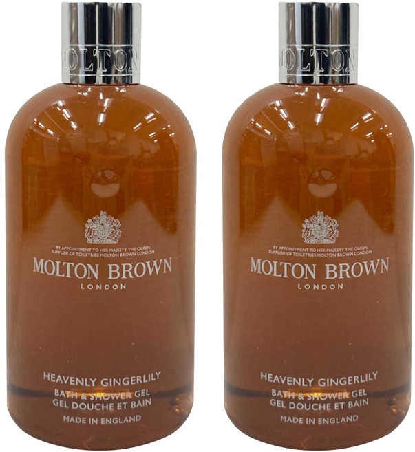 몰튼브라운 헤븐리 진저릴리 배스 앤 샤워 젤, 2개, 300ml