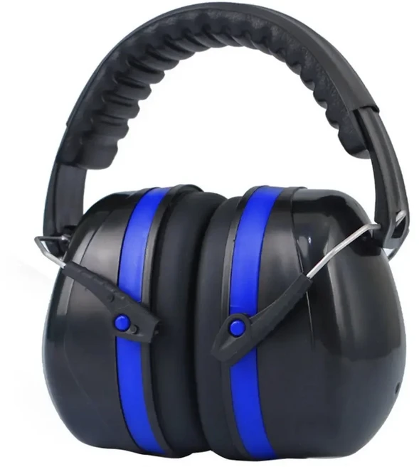 소음 방지 귀 보호기 머프 청력 촬영용 방음 귀마개 이어폰 감소 직장 안전, 03 파란색