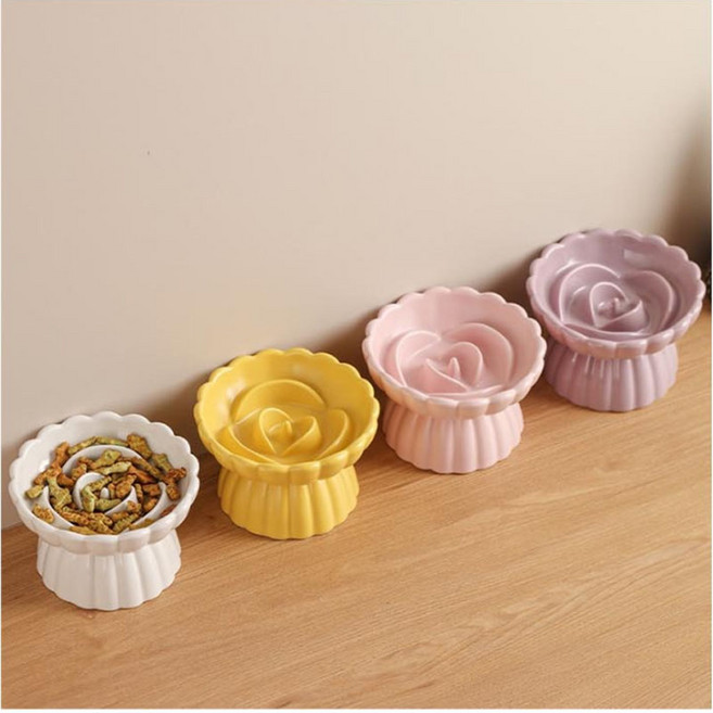 마브펫 블루밍 급체방지식기, 1개, 화이트