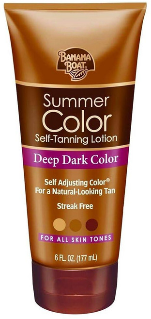 핫썸머 여름 바나나보트 썸머 컬러 셀프 태닝 로션 딥 다크 177ml 3팩 147970, 딥 다크 탠