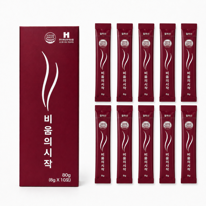 비움 시작 차전자피 환 식이섬유 유산균 3포 추가 증정, 80g, 1박스
