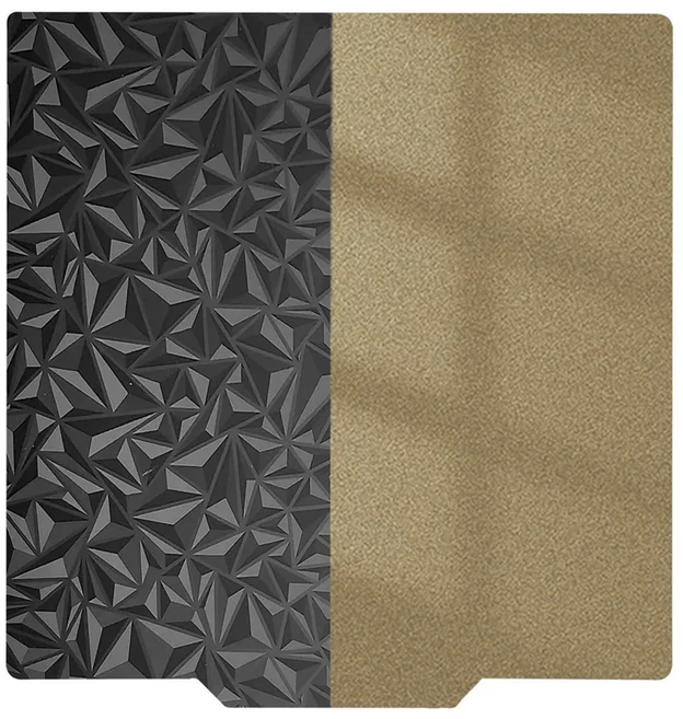 3D 프린터 PEI 빌드 플레이트 170x170mm 스프링 스틸 시트 양면 텍스처 마그네틱 베드 (FlashForge Adventu, 01 with base, 01 PEI and PEO