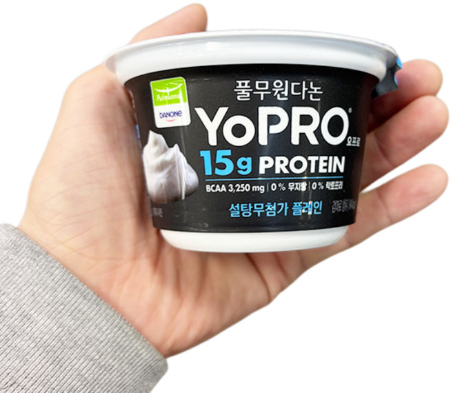 풀무원 다논 요프로 무가당 플레인 프로틴, 단품, 150g, 1개