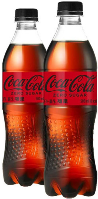 코카콜라 제로, 500ml, 24개