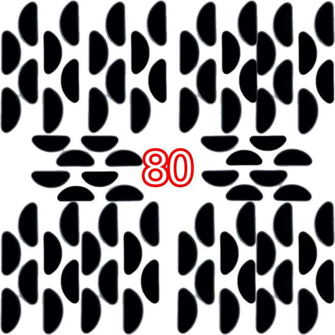 안경 코받침 스펀지 패드 미끄럼 방지 부드러운 착용감 안경패드 교체용