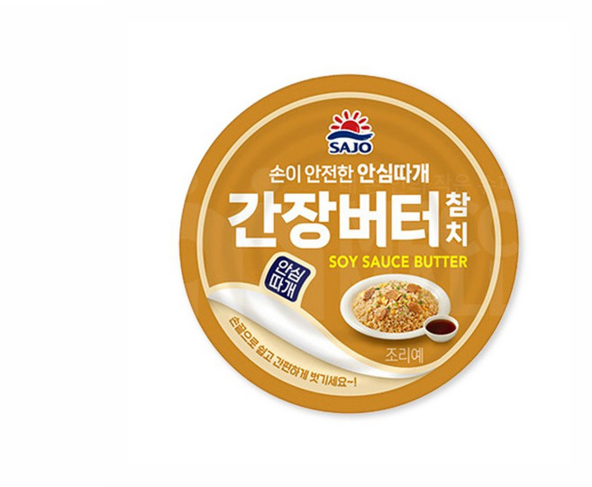 사조참치 간장버터 안심따개, 100g, 8개