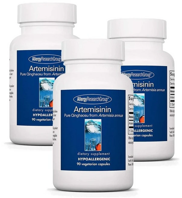알러지리서치그룹 아르테미시닌 캡슐 Allergy Research Group Artemisinin, 3개, 90정 - 쿠팡