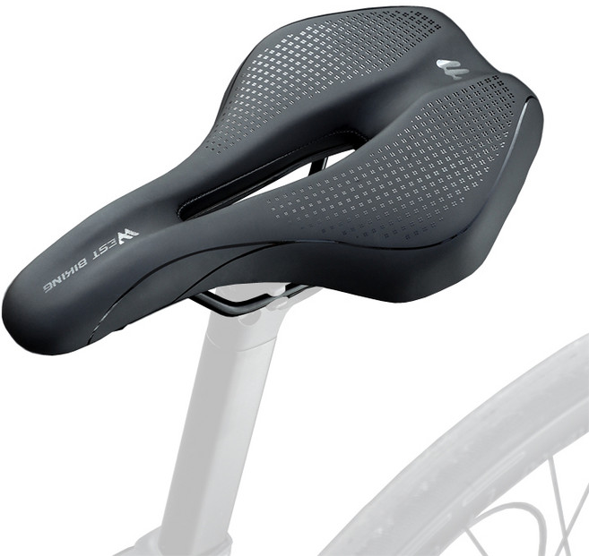 시그니처베이지 로드 MTB 자전거 전립선 무통증 자전거 안장 YPZ230, 1개, 블랙 라이트