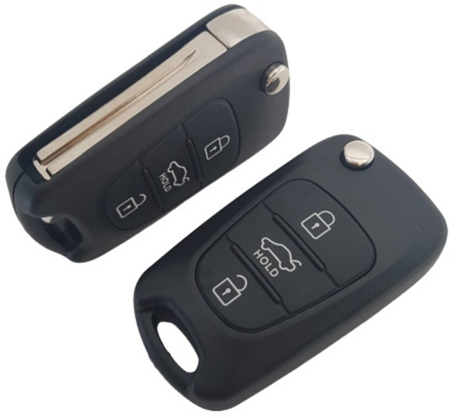 그랜져TG 쏘나타 벨로스터 I30 뉴모닝 스포티지R 레이 K5 K7 프라이드 뉴카렌스 로체 쏘렌토R 교체용 스마트키 폴딩키 수리용 차키 리모컨 케이스, 현대케이스(PCB없음)