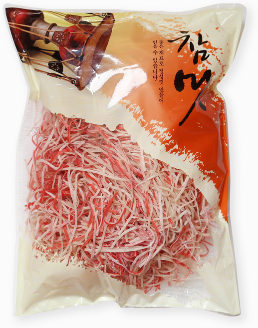 건맛살채 업소용 건게맛살채 1kg, 1개