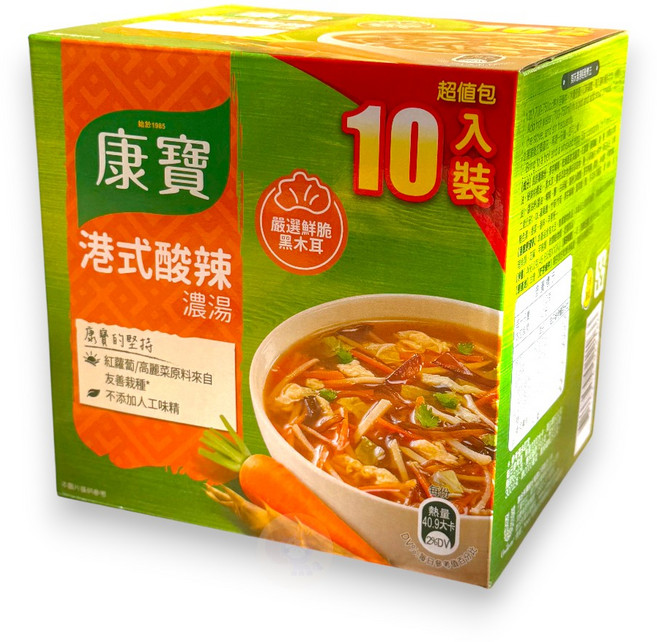 康寶 港式酸辣濃湯, 466g, 1套