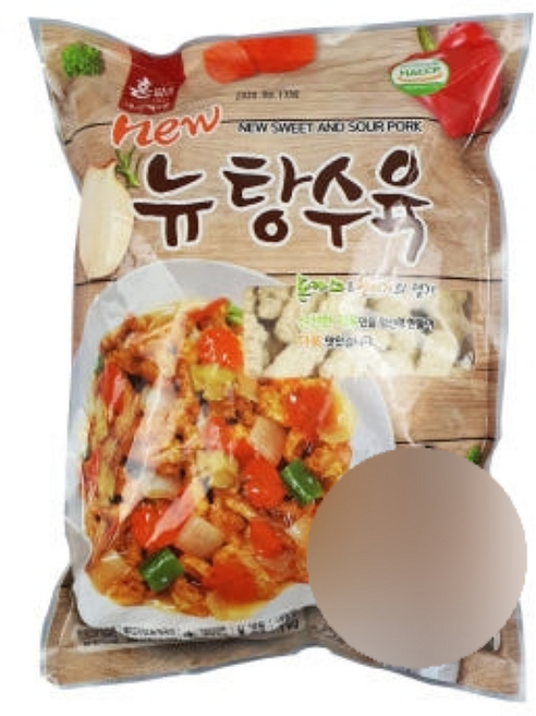 한맥탕수육 1kg 바삭하고 맛있는 탕수육 전문점용 HACCP제품 (무료배송), 1개