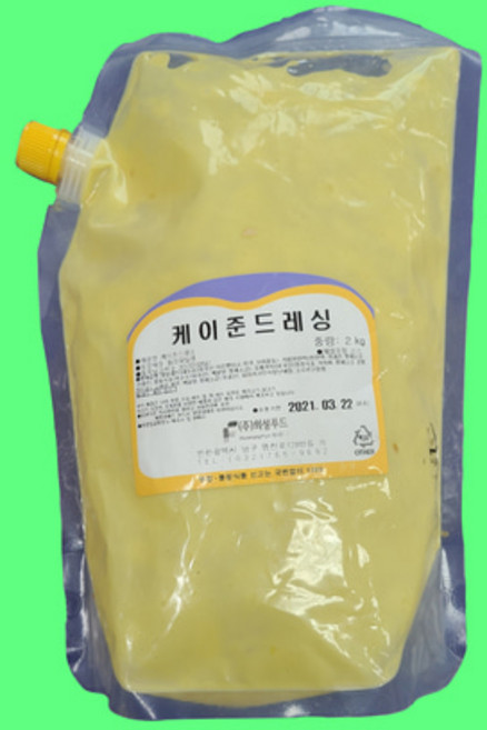 희성푸드 케이준드레싱 2kg/치킨/샐러드/소스, 2kg, 1개