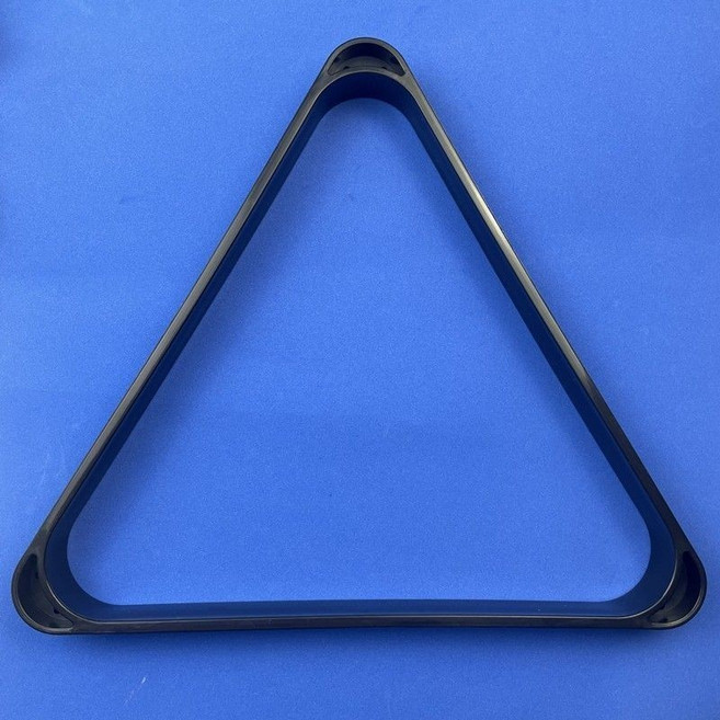 檯球三角架 撞球配件 桌球擺球框 英式斯諾克 黑八16 三角框, 1個, 加厚黑色三脚架大號5.72