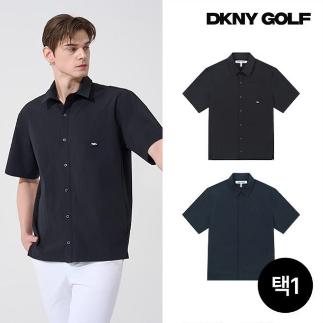 [DKNY GOLF] 남성 반팔 카라셔츠 2컬러 택1