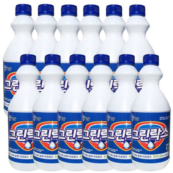 버블윅 그린락스 1L, 12개