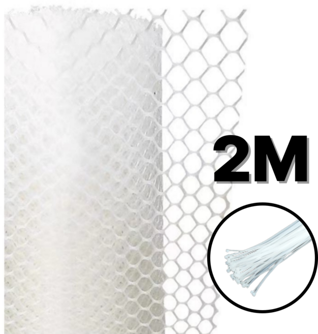 베란다 실외기 비둘기 퇴치 그물망 1x2m, 1개