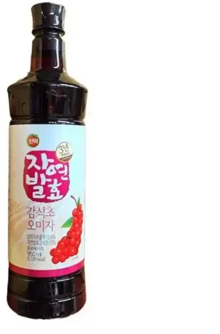 진미 오미자감식초 950mlX12개 오미자감식초 식품 식자재, 950ml