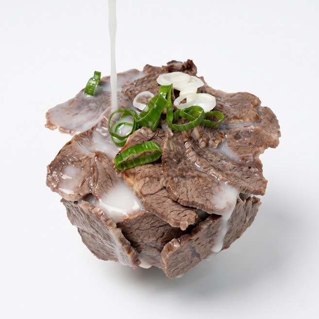 정덕 한우A++ 사골 곰탕 곰국 육수 즉석국 500g, 1개