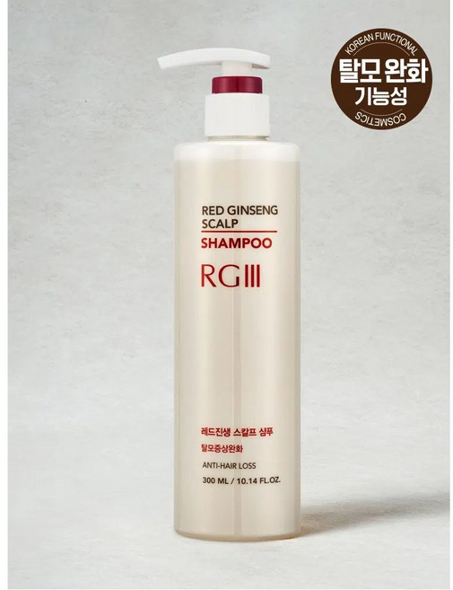 RGIII 레드진생 스칼프 샴푸, 1개, 300ml
