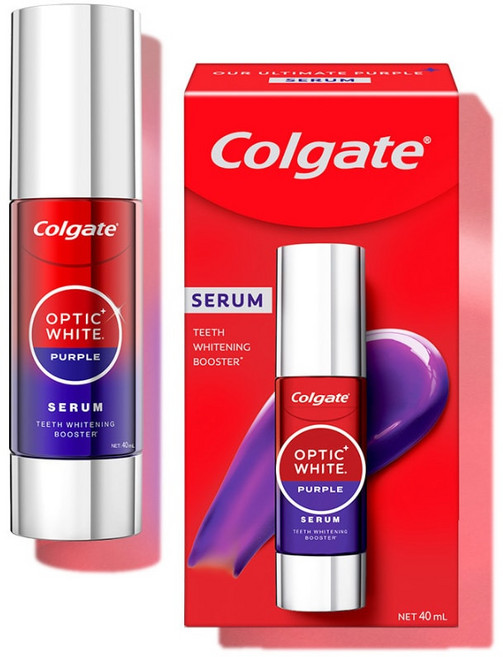 콜게이트 옵틱화이트 퍼플 화이트닝 세럼, 1개, 40ml