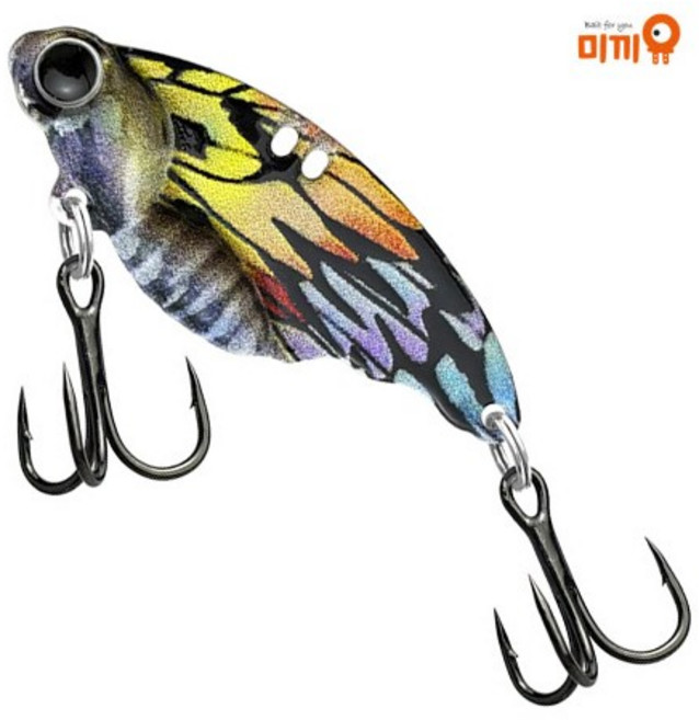 나비 메탈바이브 하드베이트 쏘가리 루어 낚시 배스 7g 14g, 1개, 블랙(MB16)