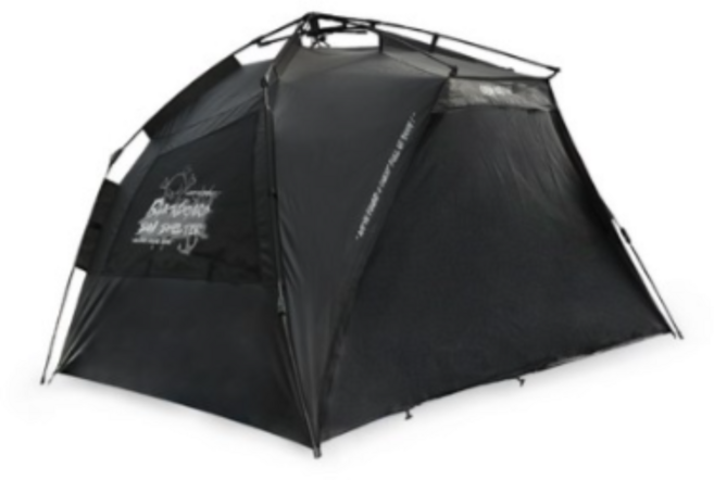 카즈미 비어드 선 쉘터 텐트, BLACK (블랙), 3~4인용