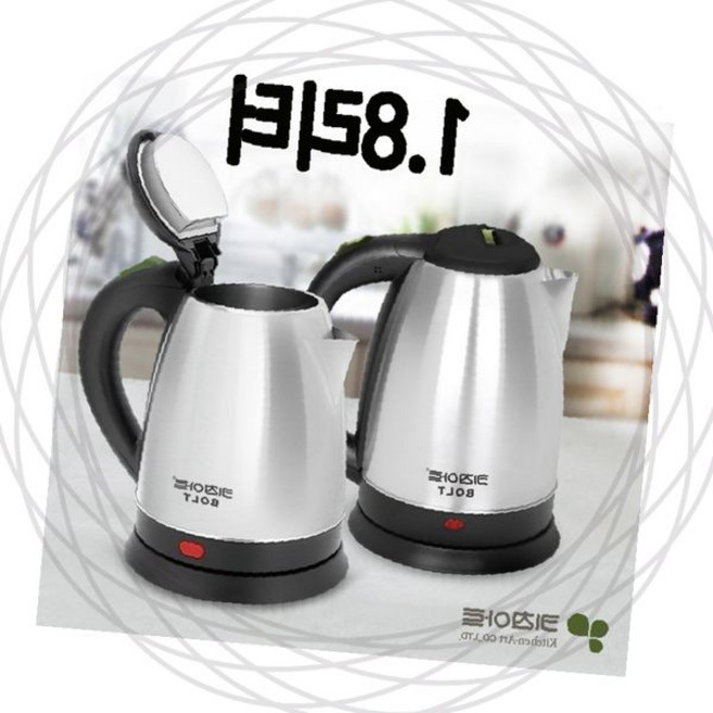 키친아트 1.8리터 스텐전기포트 전기주전자 주전자 커피포트, 상세페이지 참조