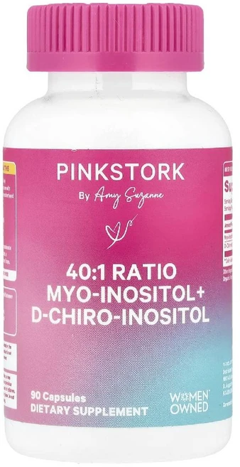 핑크 스토크 미오이노시톨 + d-카이로이노시톨 캡슐 90정, 1개 - 쿠팡