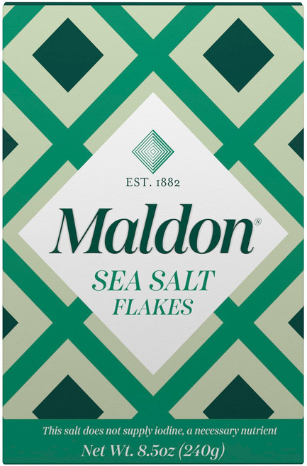 말돈 소금 바다 소금 플레이크 240g 코셔 천연 Maldon Salt Sea Salt Flakes 8.5 oz (240 g) Kosher Natural Uni, 8.5 Ounce (Pack of 1)