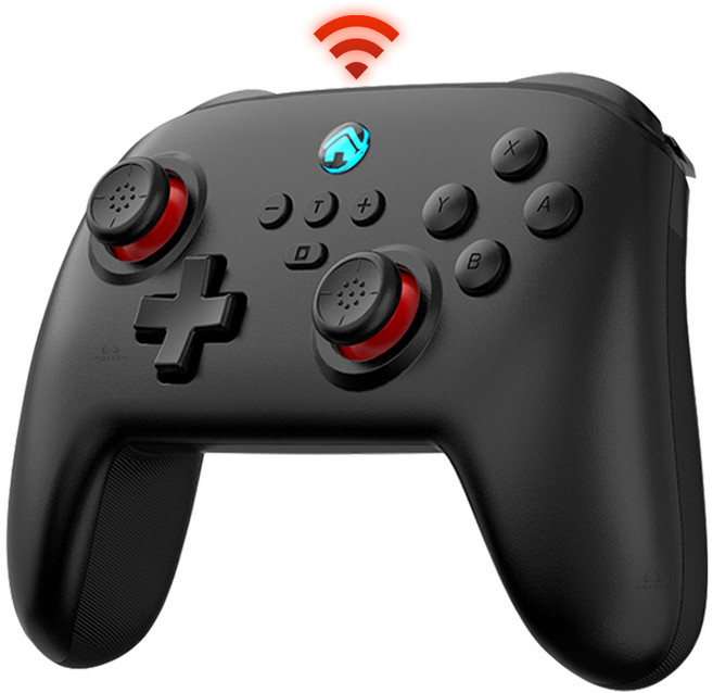 호환닌텐도 스위치 컨트롤러 PC Steam 조이스틱 게임 패드 젤다 한정판 게임 패드, 백색, 1개