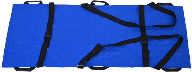 아모란나 이동 자세변환 어깨끈 매트 포대기 어르신 뒤집기 돌봄 실버케어 이송 대형들것, 라지 L (70cm X 160cm), 1개