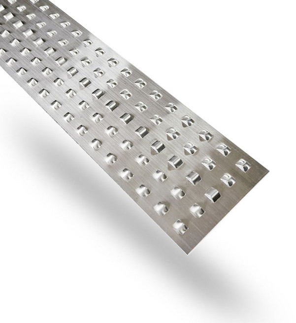 올스텐 엠보 논슬립 계단 경사로 미끄럼방지 패드 고강도 스텐 베이스, 4.엠보 사각 60폭 (평형), 1개