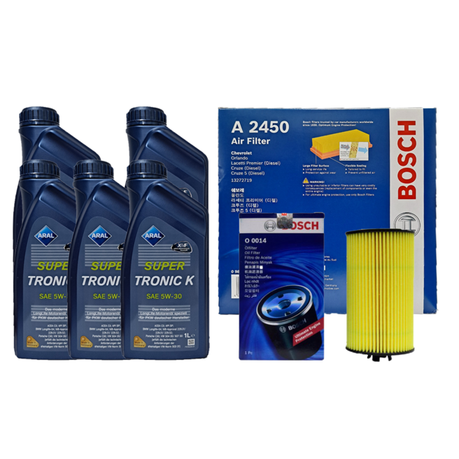 올란도 1.6 디젤 수퍼트로닉 K 5W30(5L)SP/C3 엔진오일세트, 1개