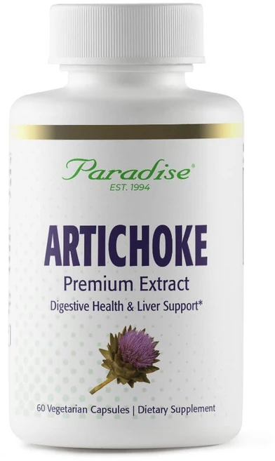 Paradise Herbs 아티초크 추출물 소화 건강 지원 활성 전체 스펙트럼 250mg 비건 GMO 프리 글루텐 프리 채식주의자 캡슐 60개, Paradise Herbs 아티초크 추출물, 소화 건강, 1개, 60정 - 쿠팡