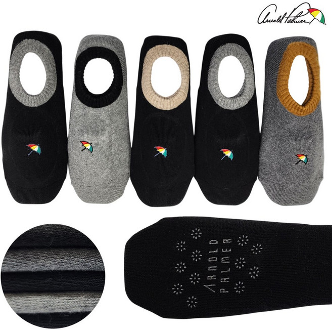 아놀드파마 여자 양말 덧신 미끄럼방지 도톰한 파일 겨울덧신 5족 엄마 선물